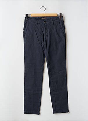 Pantalon chino poches taille normale bleu FOUR.TEN homme
