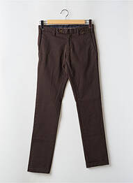 Pantalon chino poches taille normale marron AT.P.CO homme