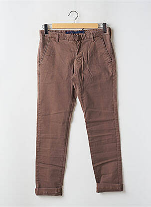 Pantalon chino poches taille normale marron AT.P.CO homme