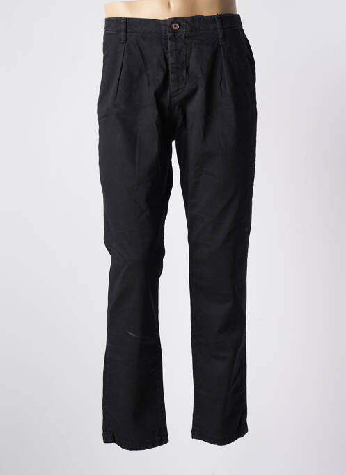 Pantalon chino poches taille normale noir INDIVIDUAL homme