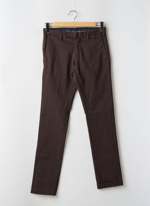 Pantalon chino poches taille normale marron AT.P.CO homme