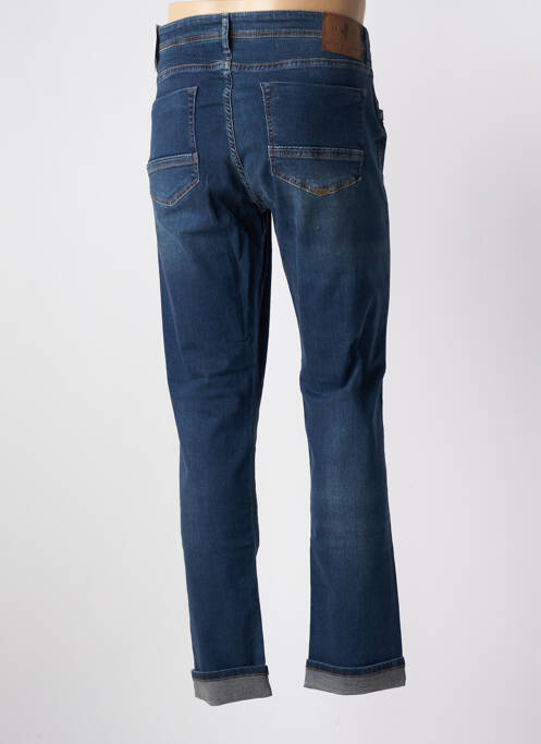 Jeans coupe droite bleu MCS pour homme