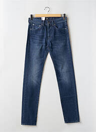 Jeans coupe slim fermeture boutonnée sur le devant taille normale bleu EDWIN homme