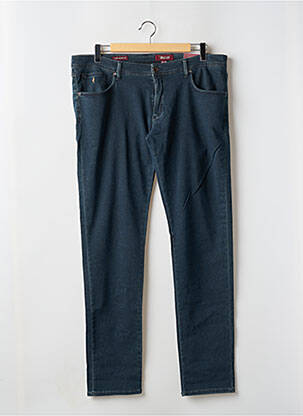 Jeans coupe slim stretch taille normale bleu MCS homme