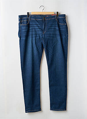 Jeans coupe slim stretch taille normale bleu MCS homme