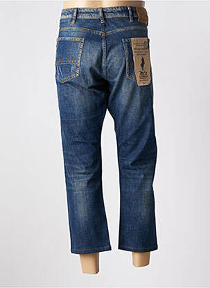 Jeans coupe droite stretch taille normale bleu MCS homme