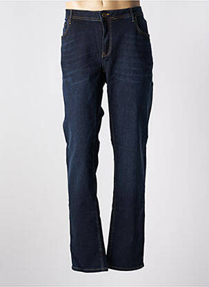 Jeans coupe slim stretch taille normale bleu MCS homme