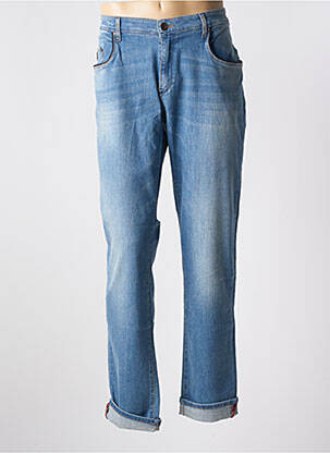 Jeans coupe slim stretch taille normale bleu MCS homme