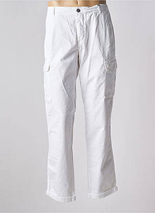 Pantalon cargo coupe droite taille normale blanc 40WEFT homme