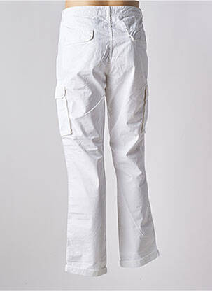 Pantalon cargo coupe droite taille normale blanc 40WEFT homme