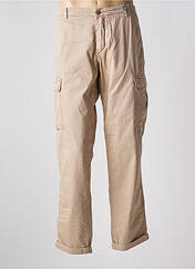 Pantalon cargo beige clair 40WEFT pour homme seconde vue