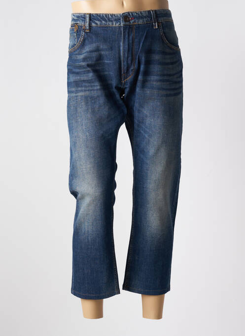 Jeans coupe droite bleu MCS pour homme