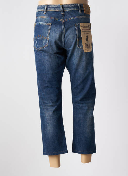 Jeans coupe droite bleu MCS pour homme