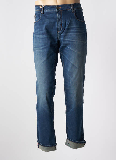 Jeans coupe slim bleu MCS pour homme