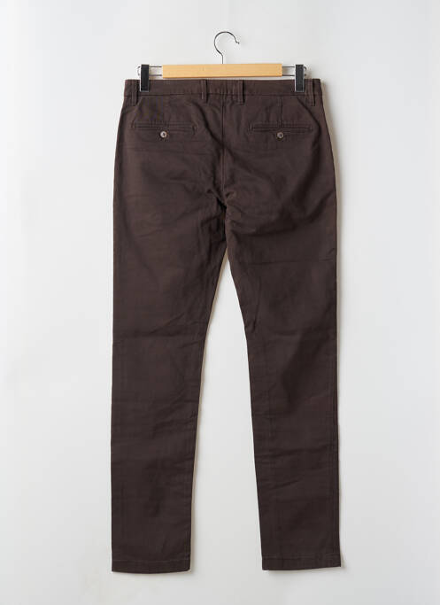Pantalon chino marron TELERIA ZED pour homme