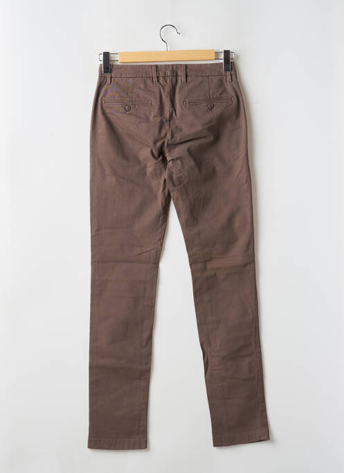 Pantalon chino marron clair TELERIA ZED pour homme