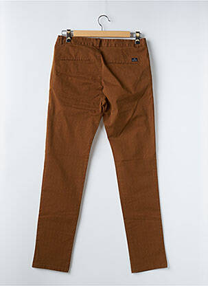 Pantalon droit coupe droite marron SCOTCH & SODA homme