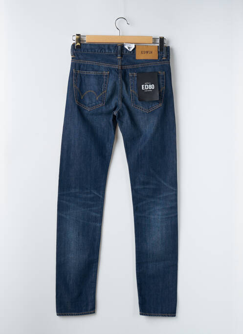 Jeans coupe droite bleu EDWIN pour homme