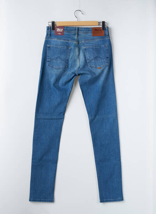 Jeans coupe droite bleu MCS pour homme