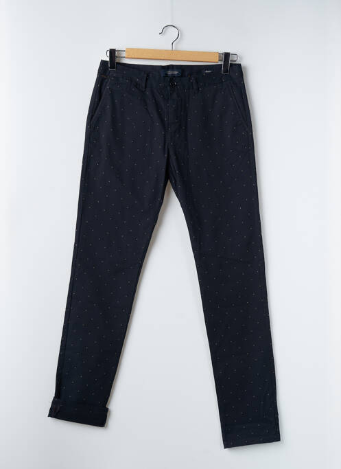 Pantalon droit bleu SCOTCH & SODA pour homme