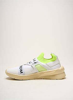 Baskets semelle amovible bout rond blanc VFTS homme