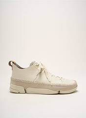 Baskets blanc CLARKS pour homme seconde vue