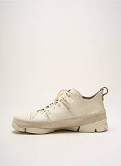 Baskets blanc CLARKS pour homme seconde vue