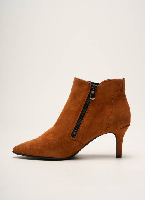 Bottines/Boots orange GEO-REINO pour femme