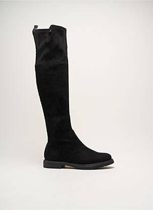 Cuissardes bout rond talon plat jusqu'à 3cm noir LES TROPEZIENNES PAR M.BELARBI femme