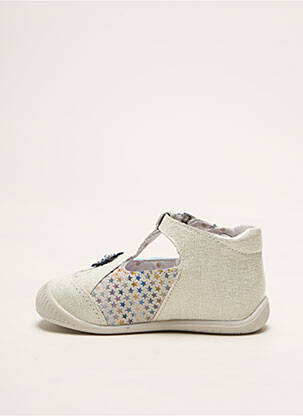 Sandales/nu pieds bout rond bout rond blanc BABYBOTTE fille