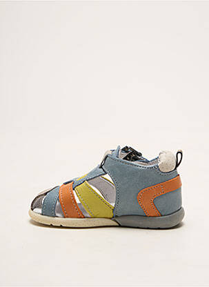 Sandales/nu pieds talon compensé talon compensé bleu BABYBOTTE garçon
