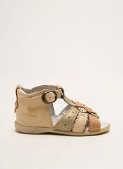 Sandales/Nu pieds beige BABYBOTTE pour fille seconde vue