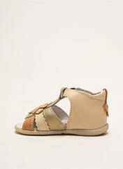 Sandales/Nu pieds beige BABYBOTTE pour fille seconde vue