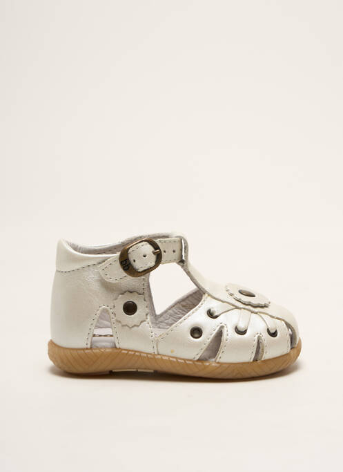 Sandales/Nu pieds blanc BABYBOTTE pour fille