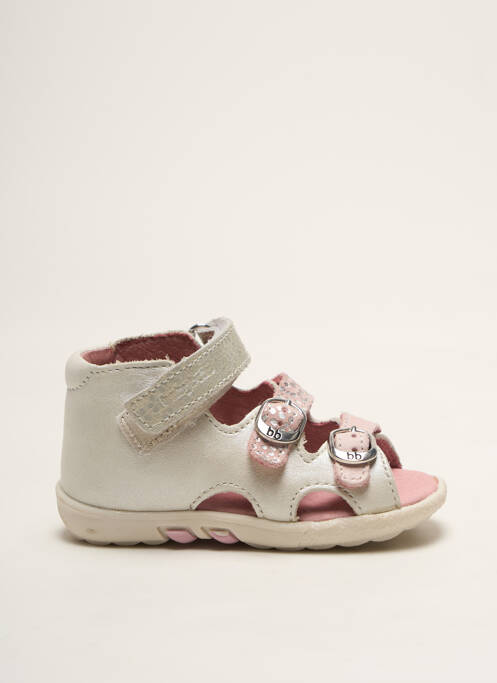 Sandales/Nu pieds blanc BABYBOTTE pour fille