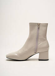 Bottines/Boots gris LES TROPEZIENNES PAR M.BELARBI pour femme seconde vue