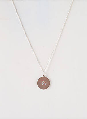 Collier ornement breloque / pampille violet LITTLE ETINCELLE femme