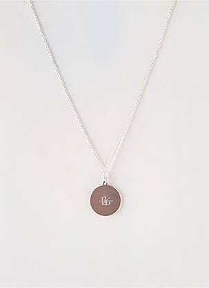 Collier ornement breloque / pampille jaune LITTLE ETINCELLE femme