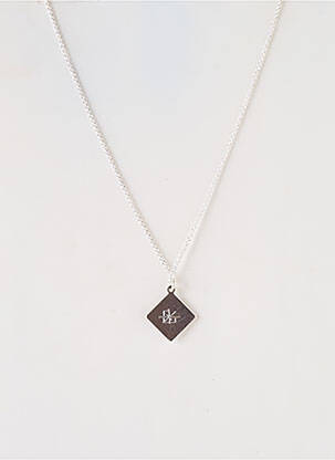 Collier ornement breloque / pampille marron LITTLE ETINCELLE femme