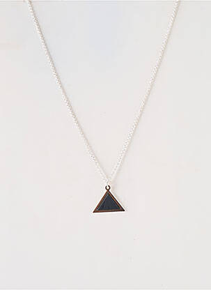 Collier ornement breloque / pampille noir LITTLE ETINCELLE femme