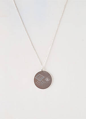 Collier ornement breloque / pampille violet LITTLE ETINCELLE femme