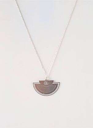 Collier ornement breloque / pampille jaune LITTLE ETINCELLE femme