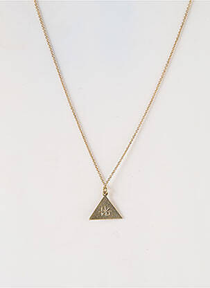 Collier ornement breloque / pampille marron LITTLE ETINCELLE femme