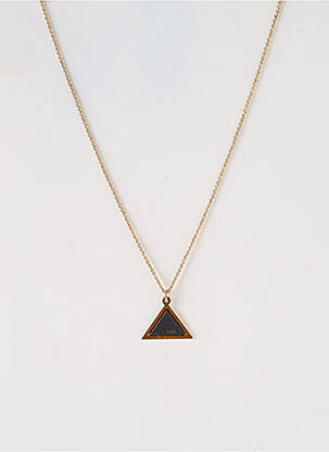 Collier ornement breloque / pampille noir LITTLE ETINCELLE femme