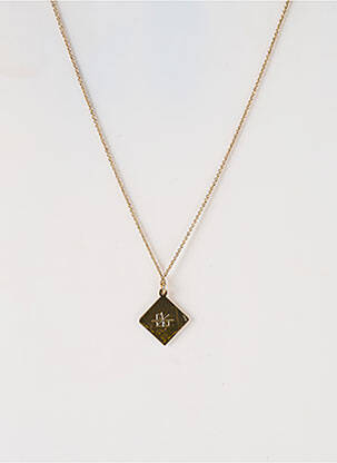 Collier ornement breloque / pampille noir LITTLE ETINCELLE femme