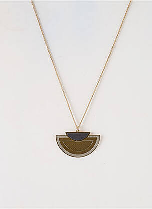 Collier matériaux métal noir LITTLE ETINCELLE femme