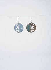 Boucles d’oreilles bleu LITTLE ETINCELLE pour femme seconde vue