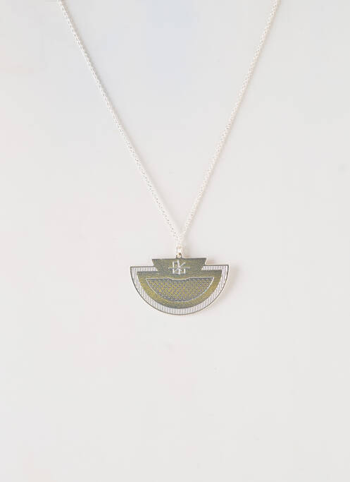 Collier ornement breloque / pampille violet LITTLE ETINCELLE femme
