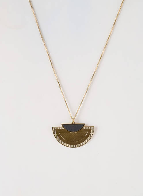Collier matériaux métal noir LITTLE ETINCELLE femme
