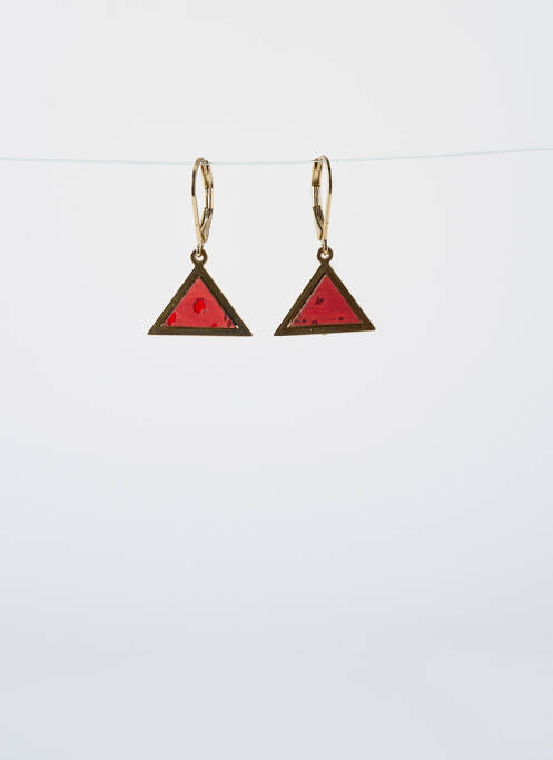 Boucles d’oreilles rouge LITTLE ETINCELLE pour femme